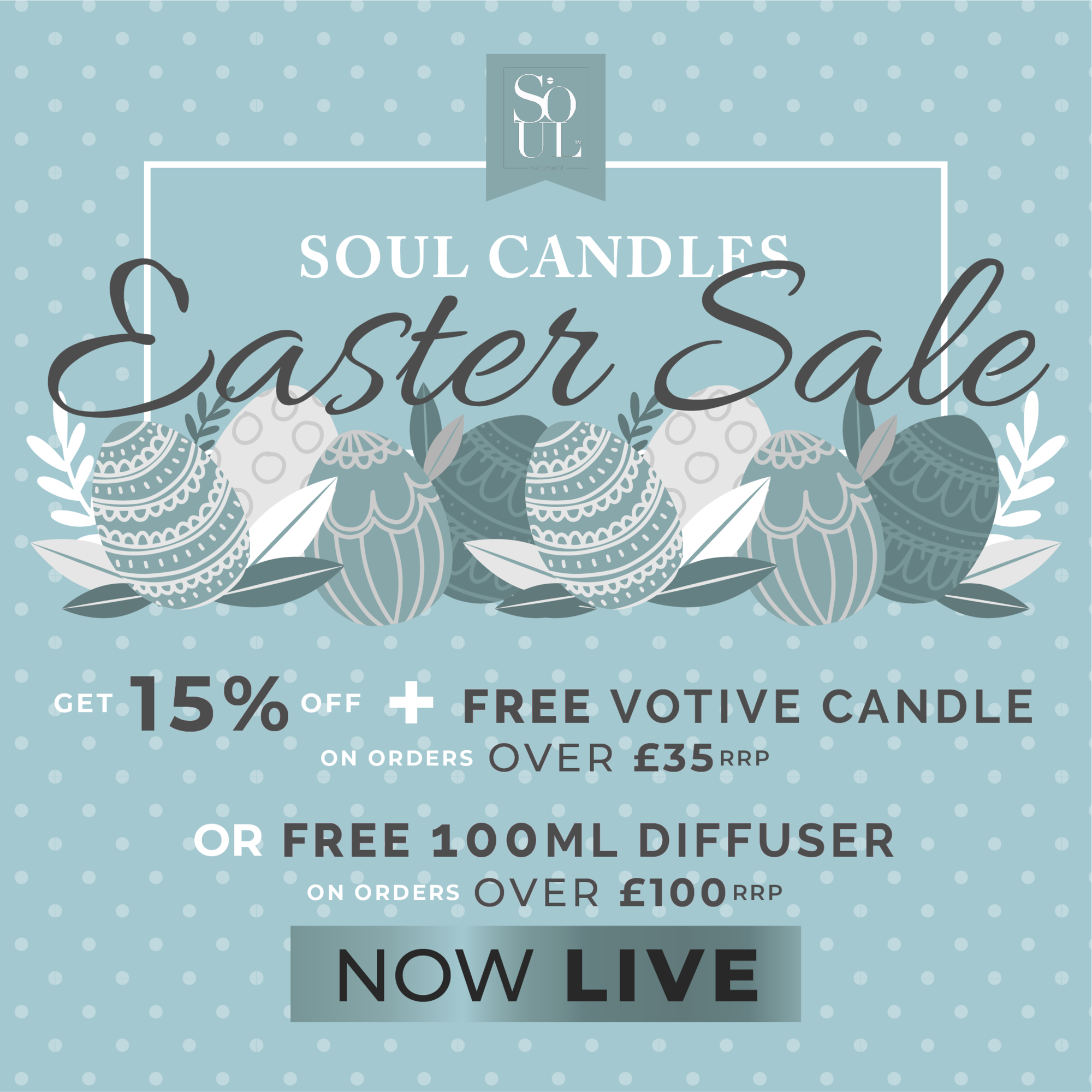  15% FREE VOTIVE CANDLE OVER 35rrpr FREE 100ML DIFFUSER OVER 100-rrrP 